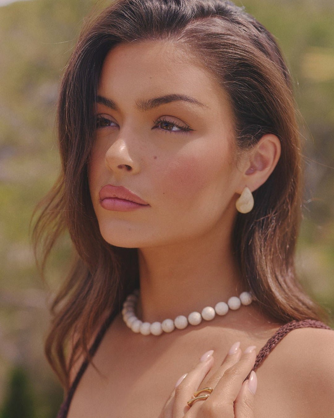 Almond Tear Drop Earrings