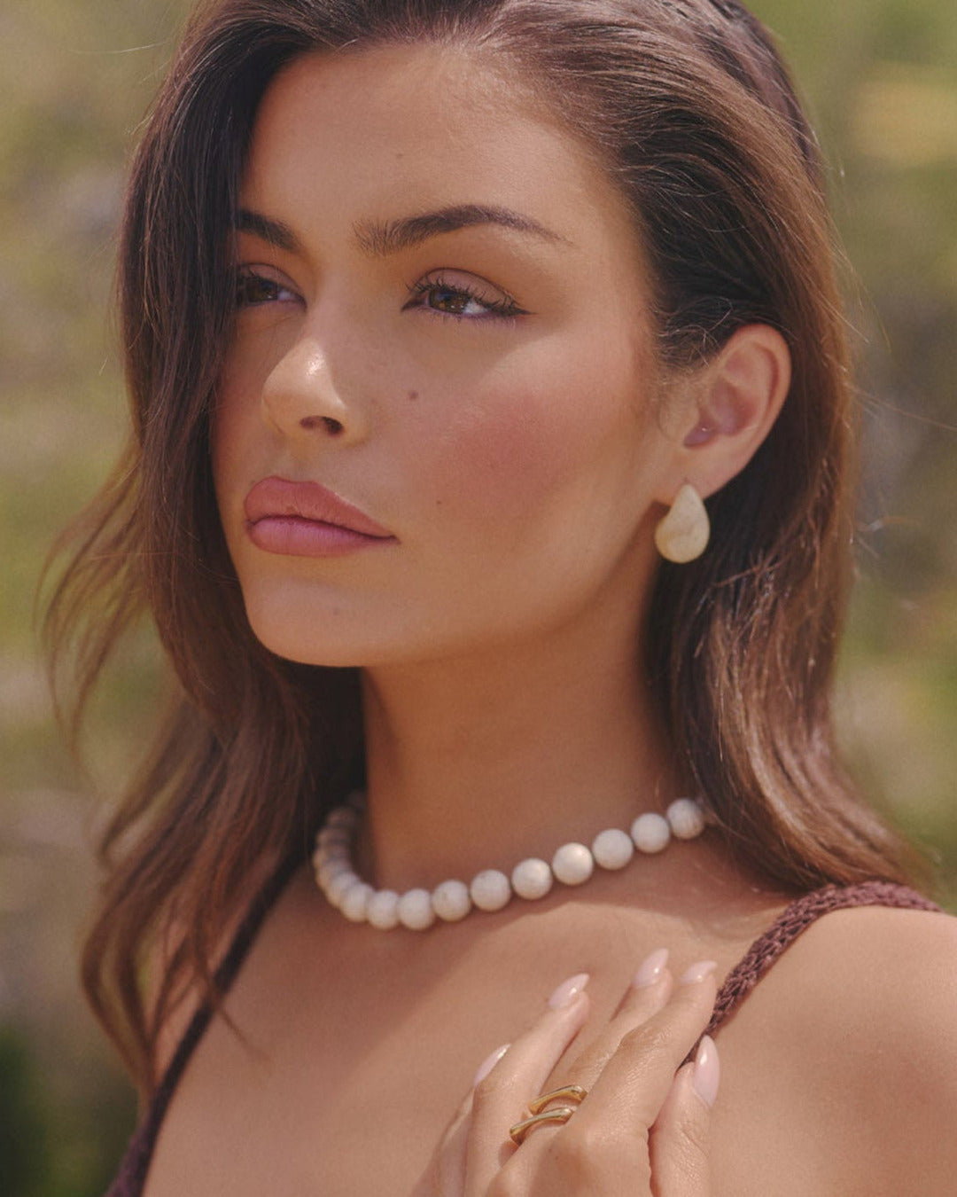 Sand Beaded Necklace