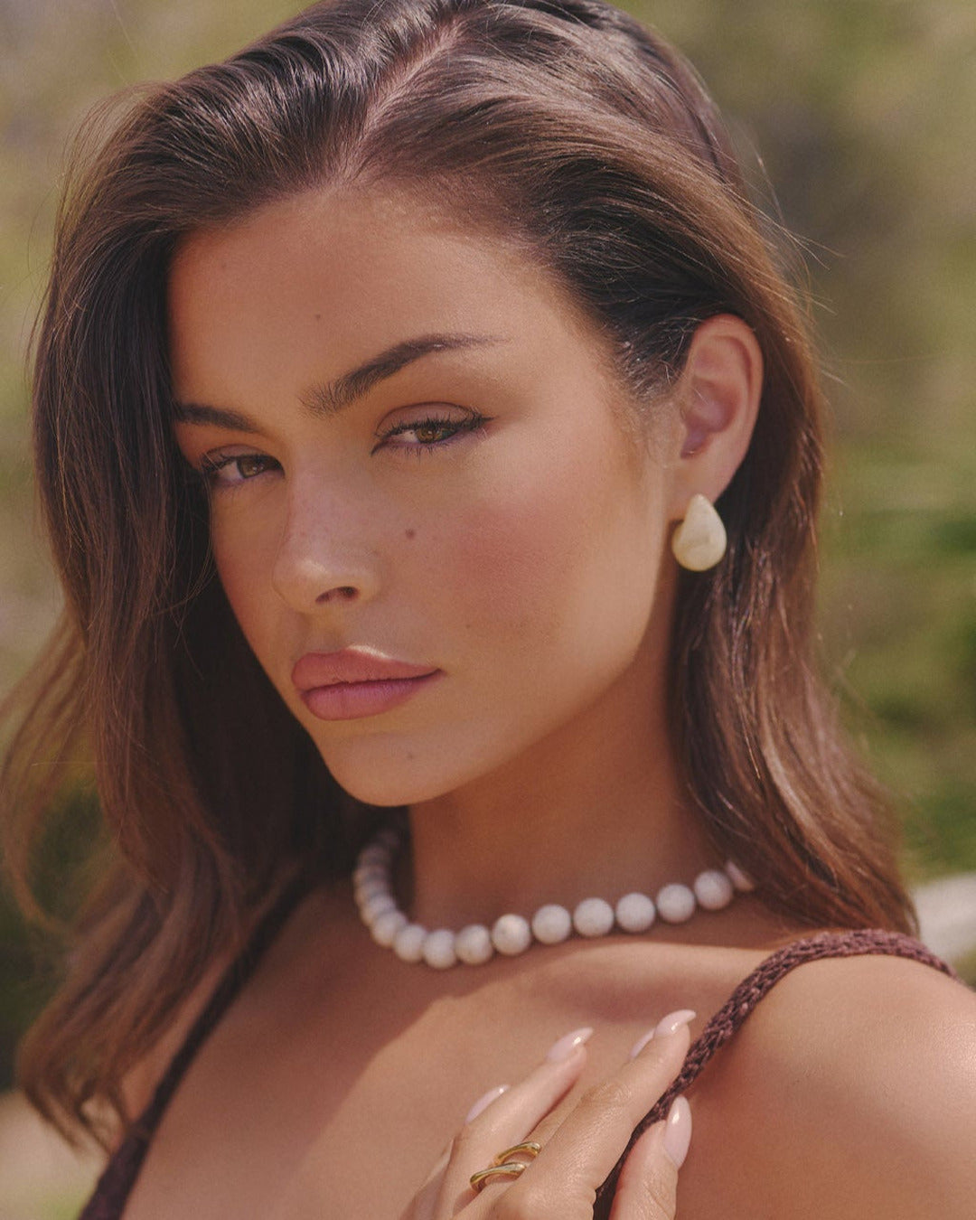 Almond Tear Drop Earrings