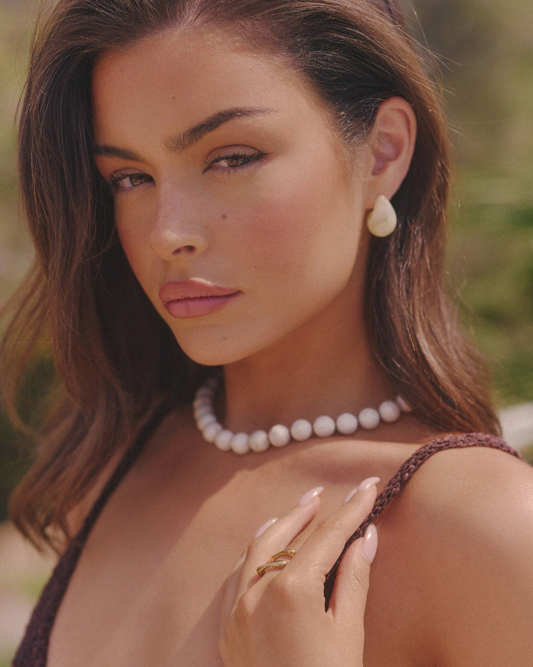 Sand Beaded Necklace