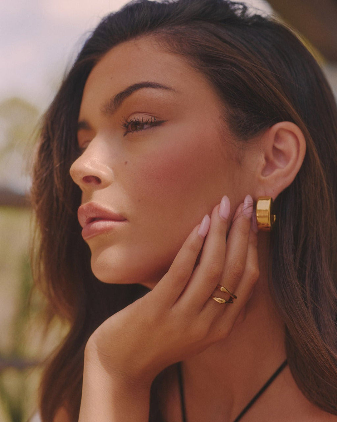 Vintage Hoop Earring
