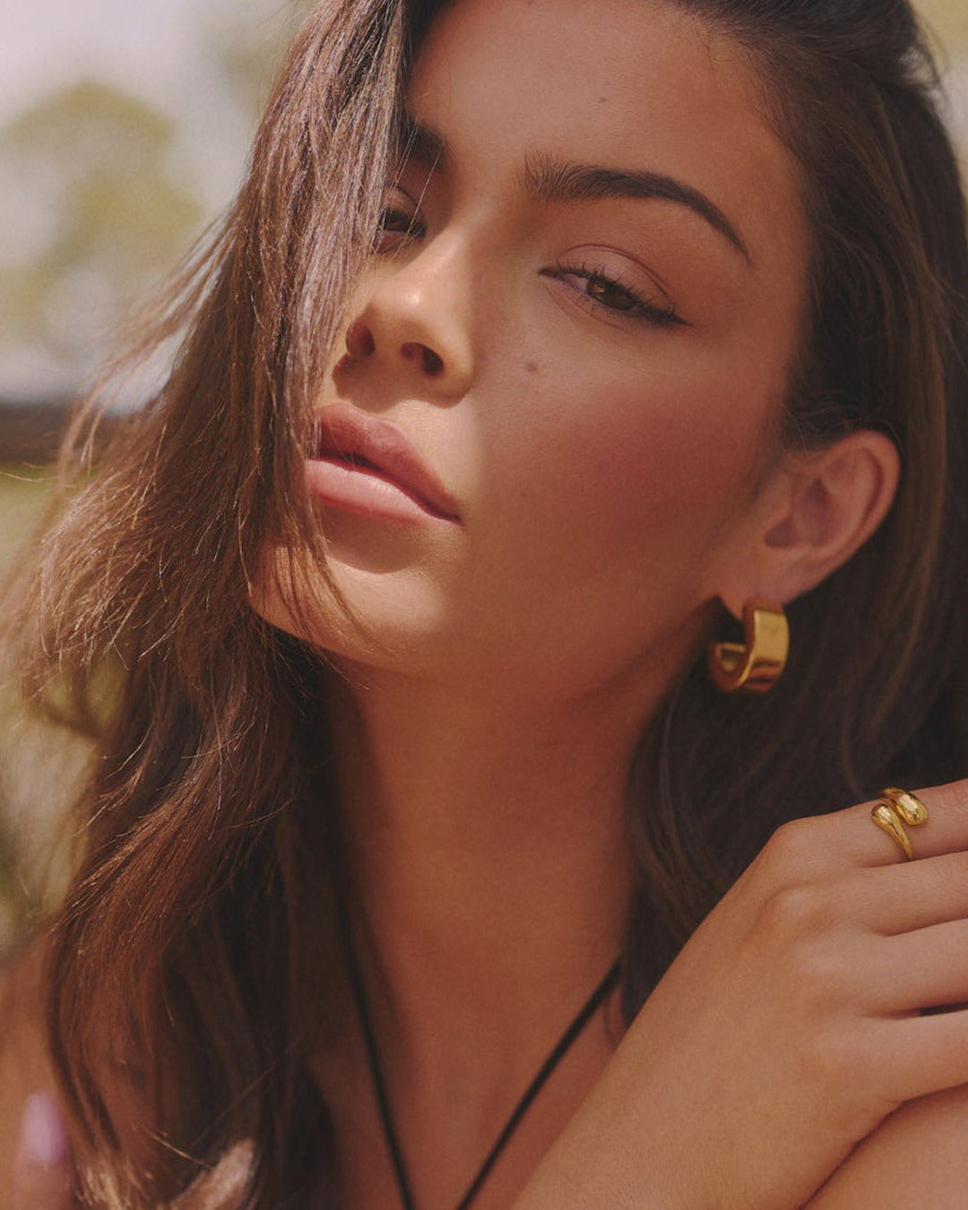 Vintage Hoop Earring