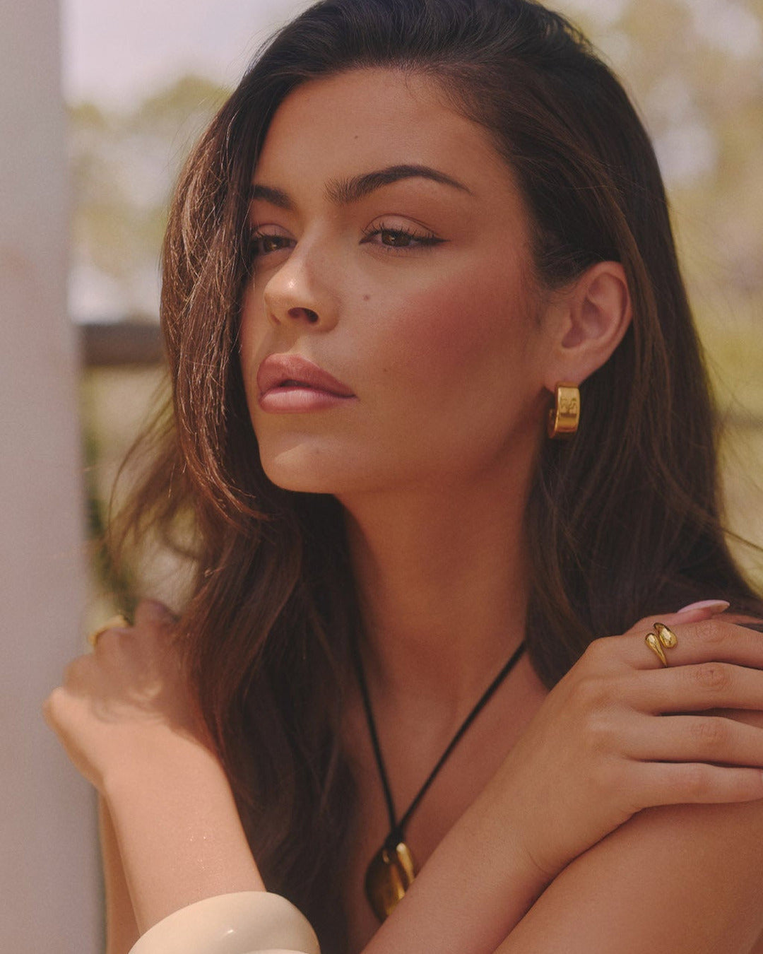 Vintage Hoop Earring