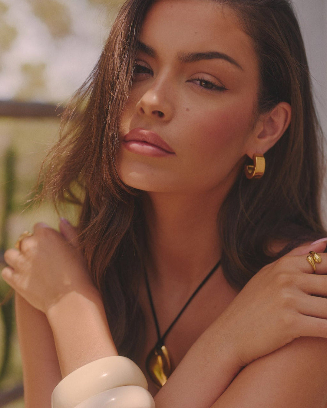 Vintage Hoop Earring