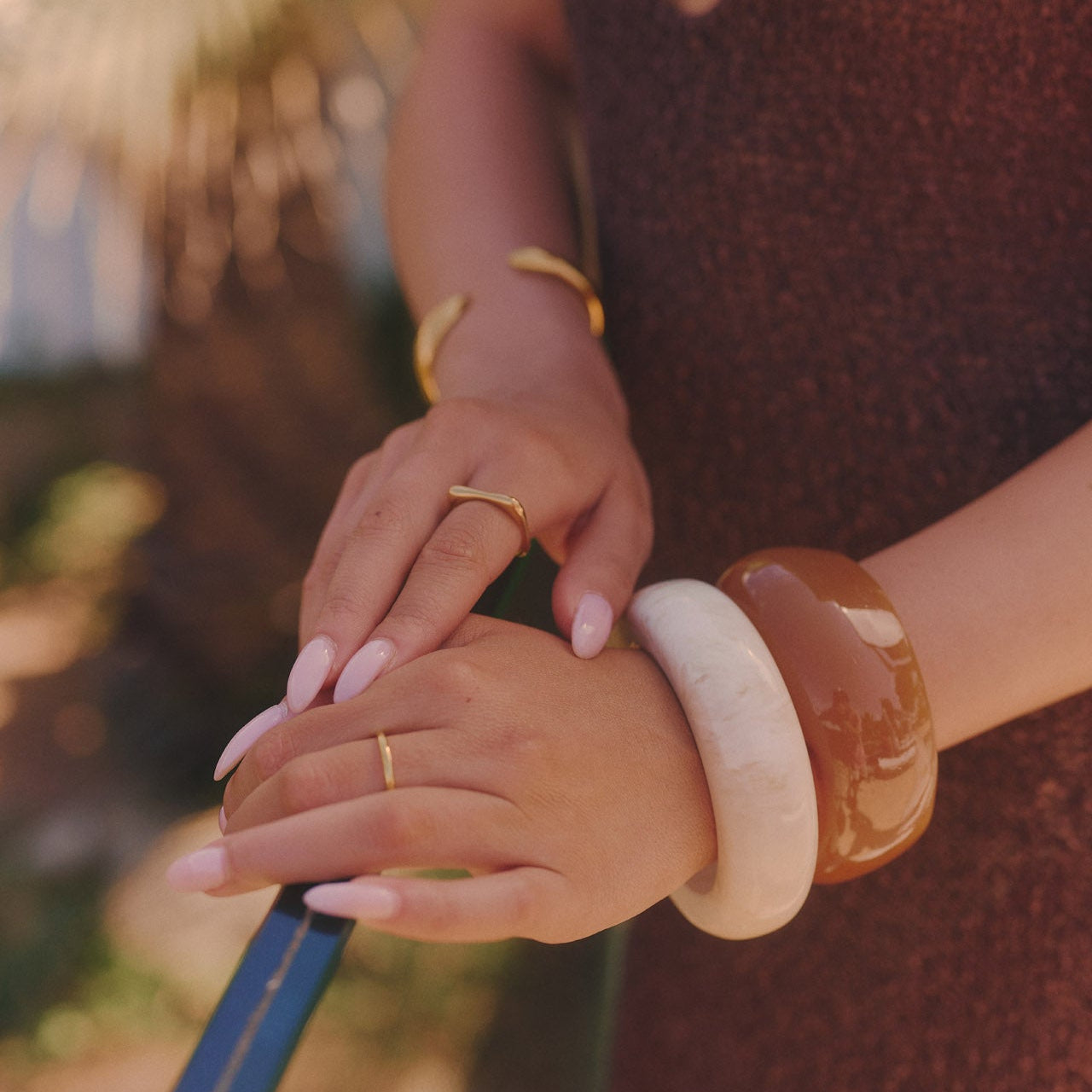 Contour Cuff Bracelet - Gold (Bundle)