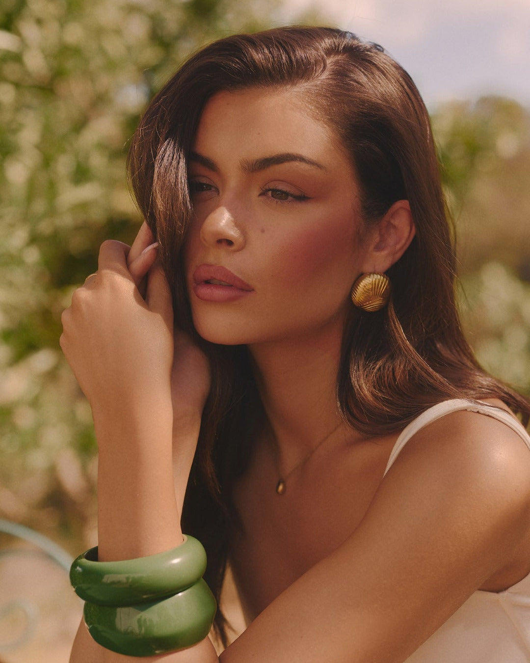 Circle Earring - Gold