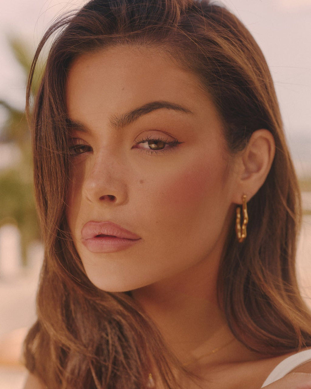 Zephyr Hoop Earrings - Gold