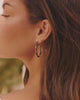 Zephyr Hoop Earrings - Silver