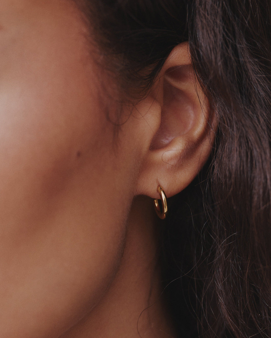 Everyday Mini Hoop - Gold
