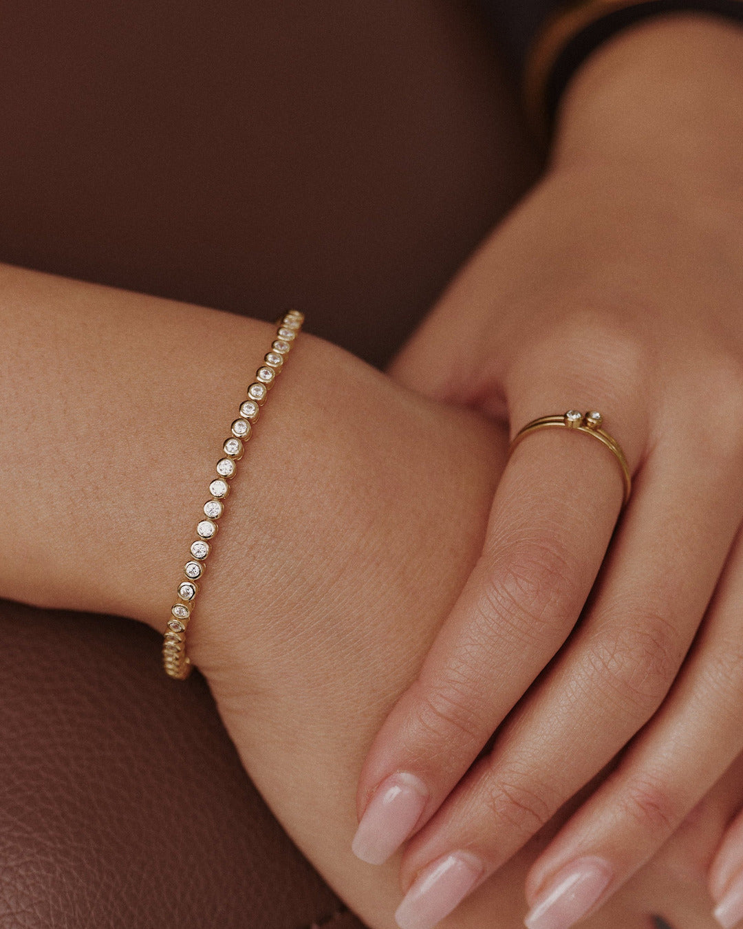 Round Tennis Bracelet