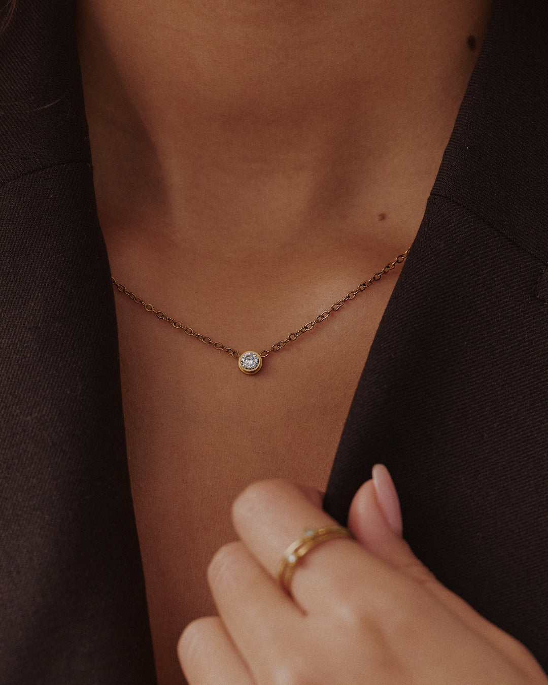 Mini Stone Necklace