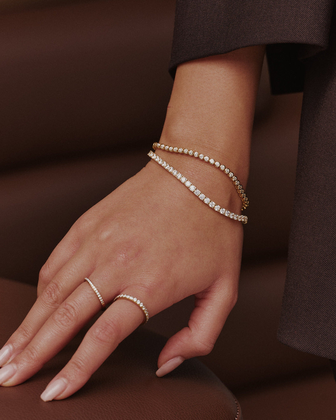 Round Tennis Bracelet