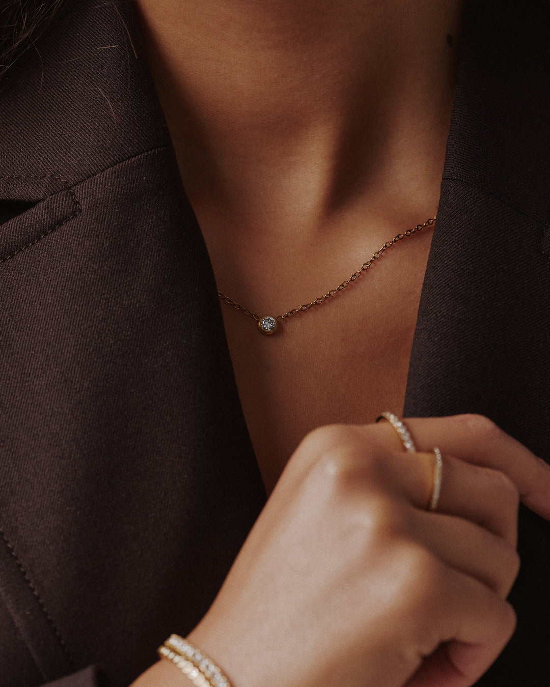 Mini Stone Necklace
