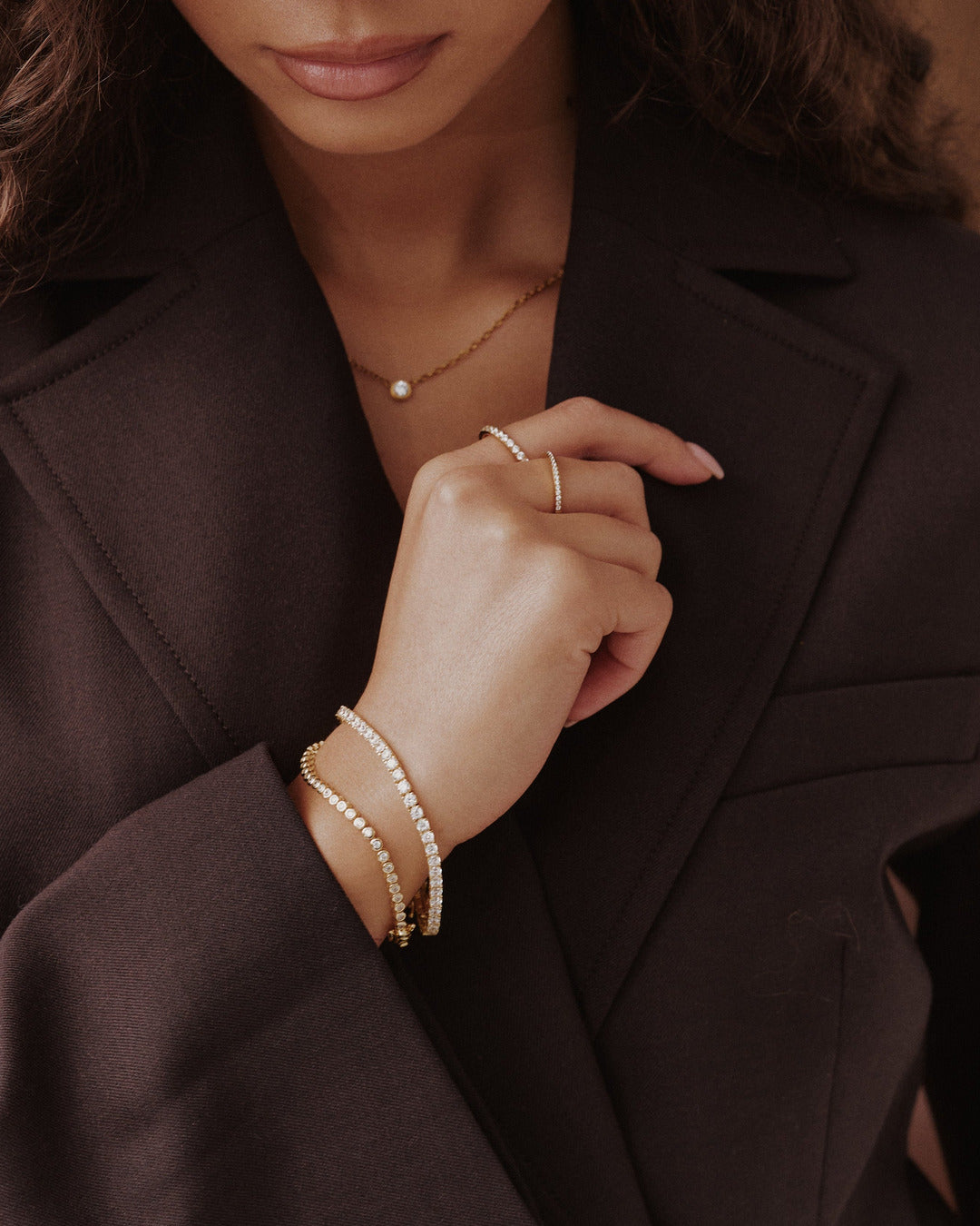 Round Tennis Bracelet
