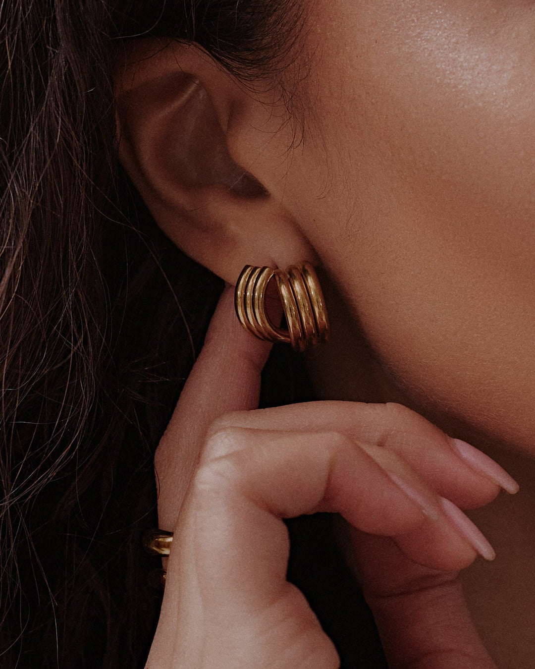 Vintage Curve Earring