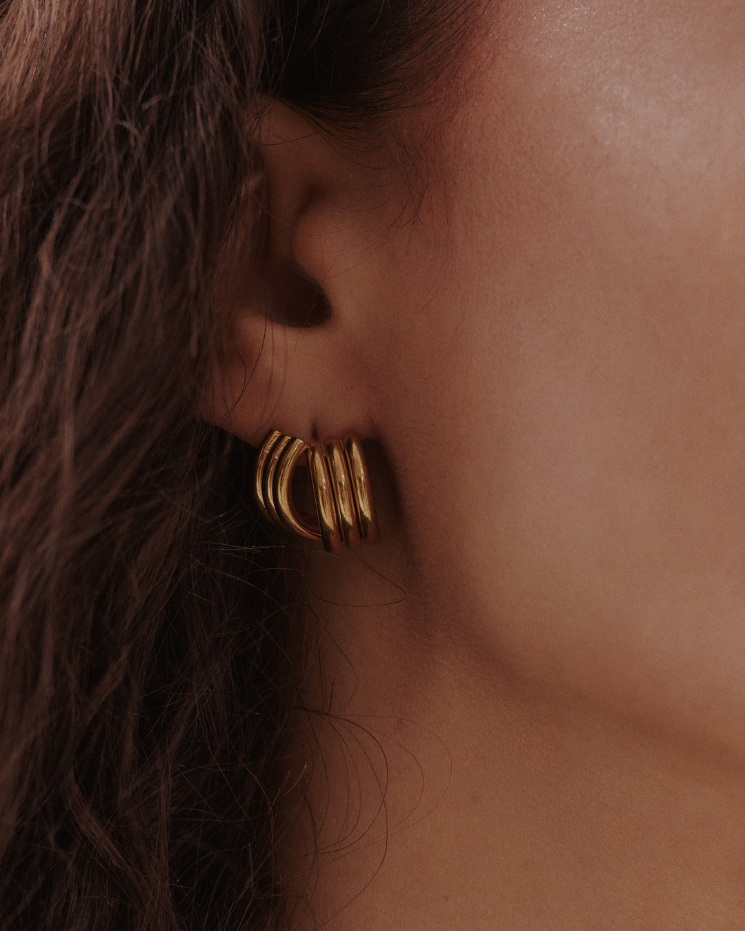 Vintage Curve Earring