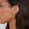 Gold Oval Earrings (Bundle)