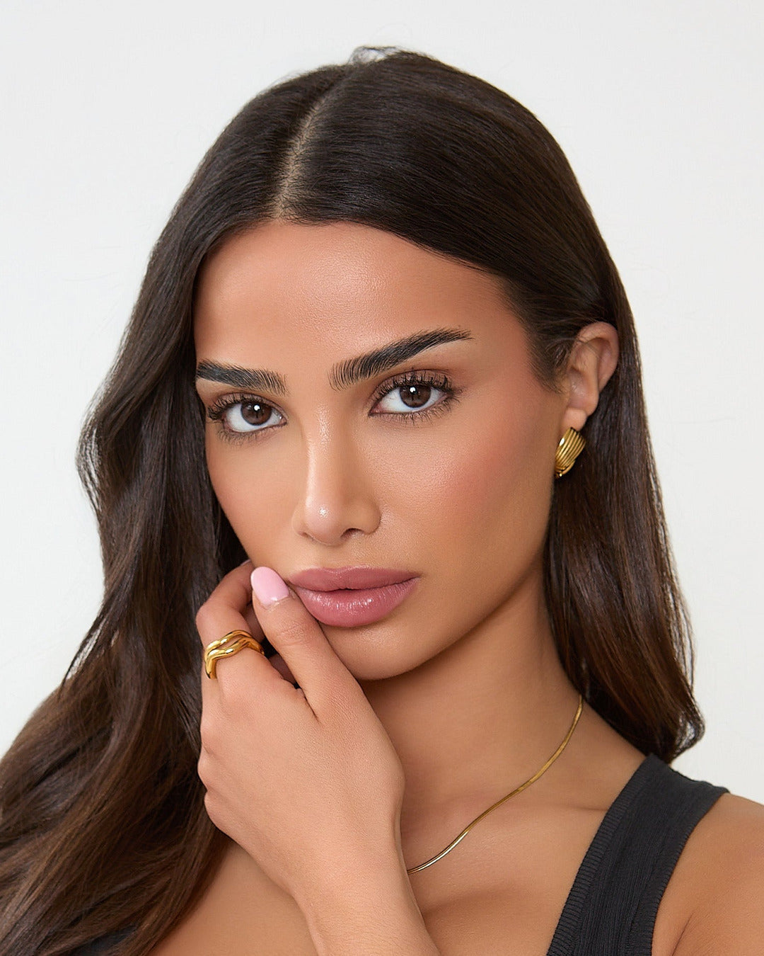Twist Earrings - Gold