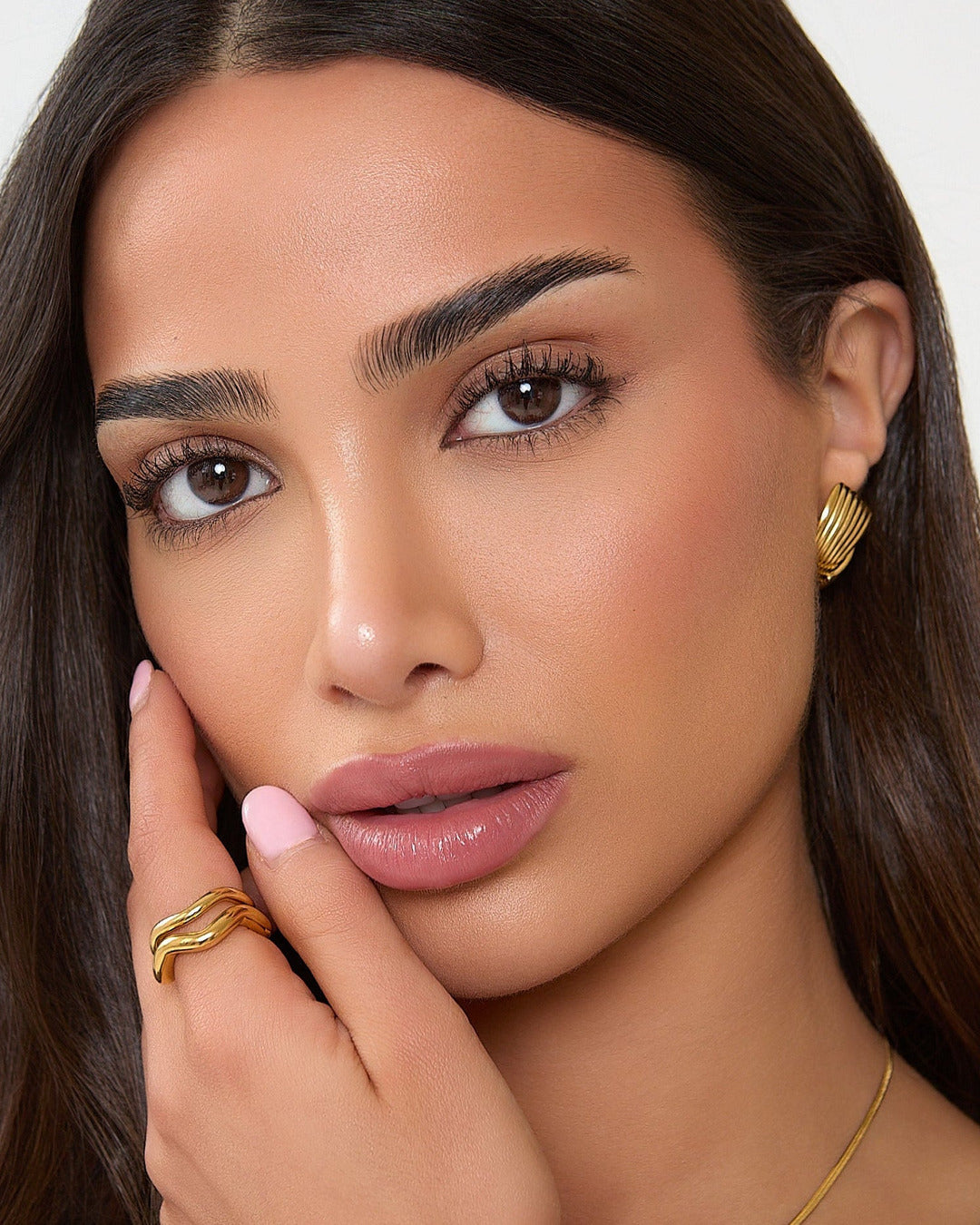 Mini Wave Ring - Gold