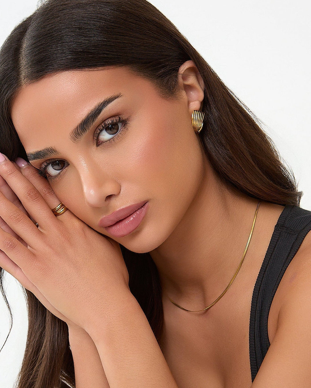 Twist Earrings - Gold