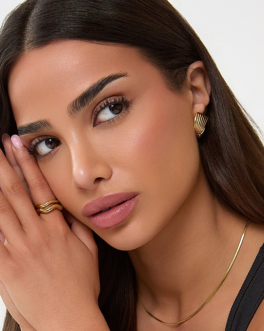 Twist Earrings - Gold