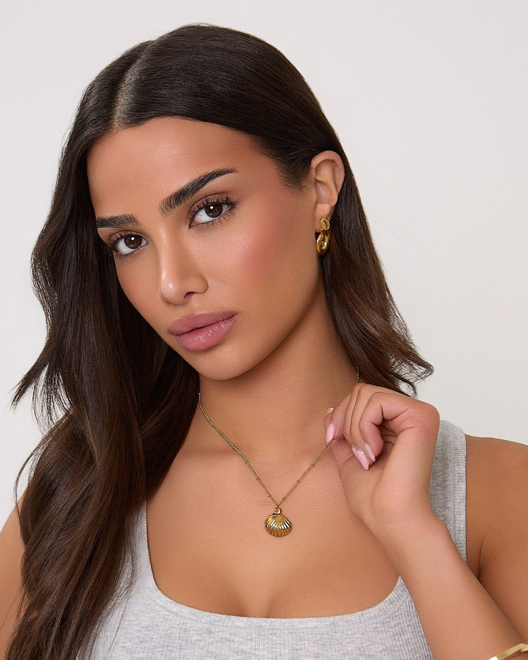 Gold Shell Necklace