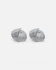 Twist Earrings - Silver