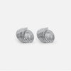 Twist Earrings - Silver (Bundle)