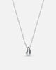 Mini Drop Necklace - Silver
