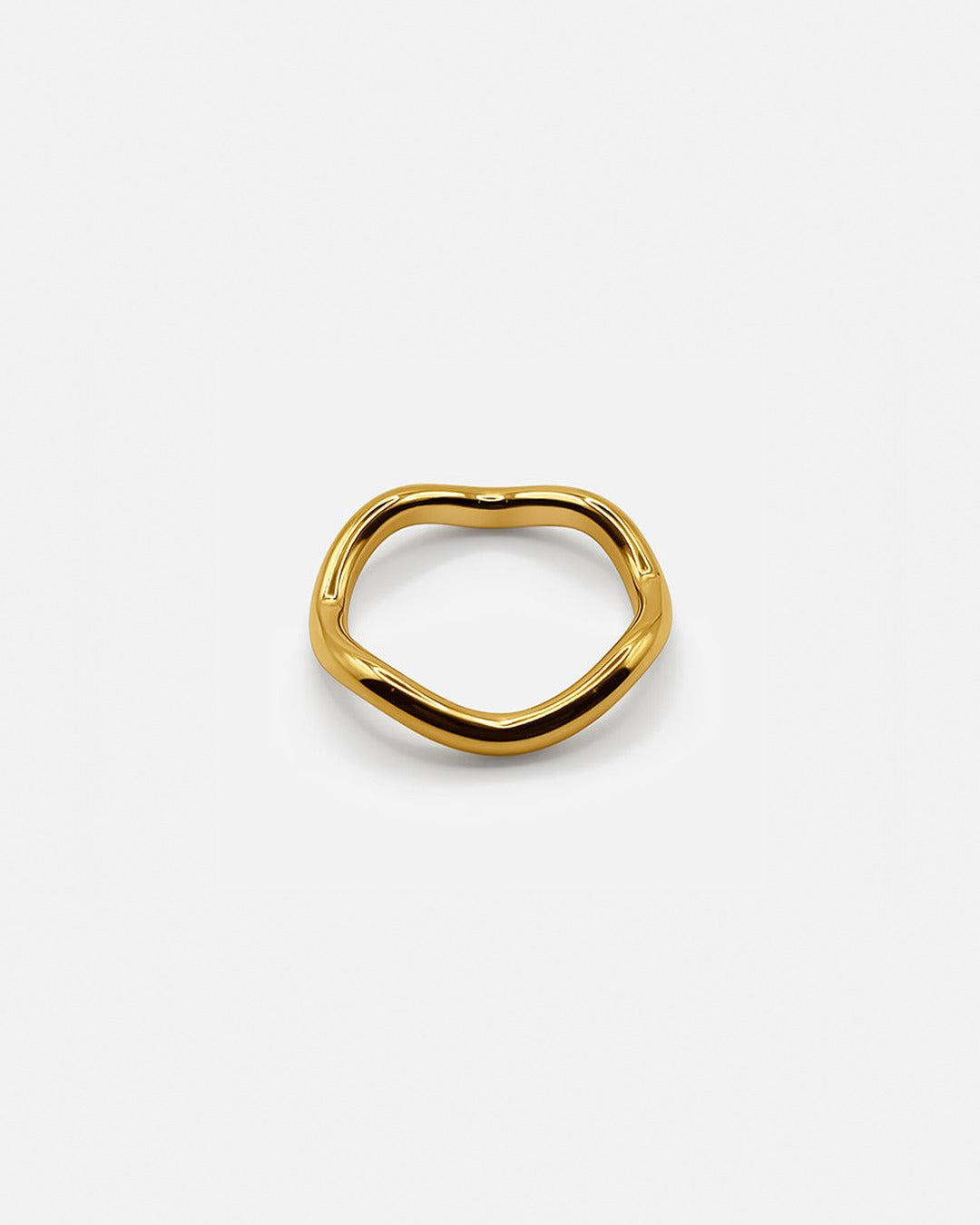 Mini Wave Ring - Gold