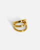 Triple Layer Ring - Gold