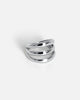 Triple Layer Ring - Silver