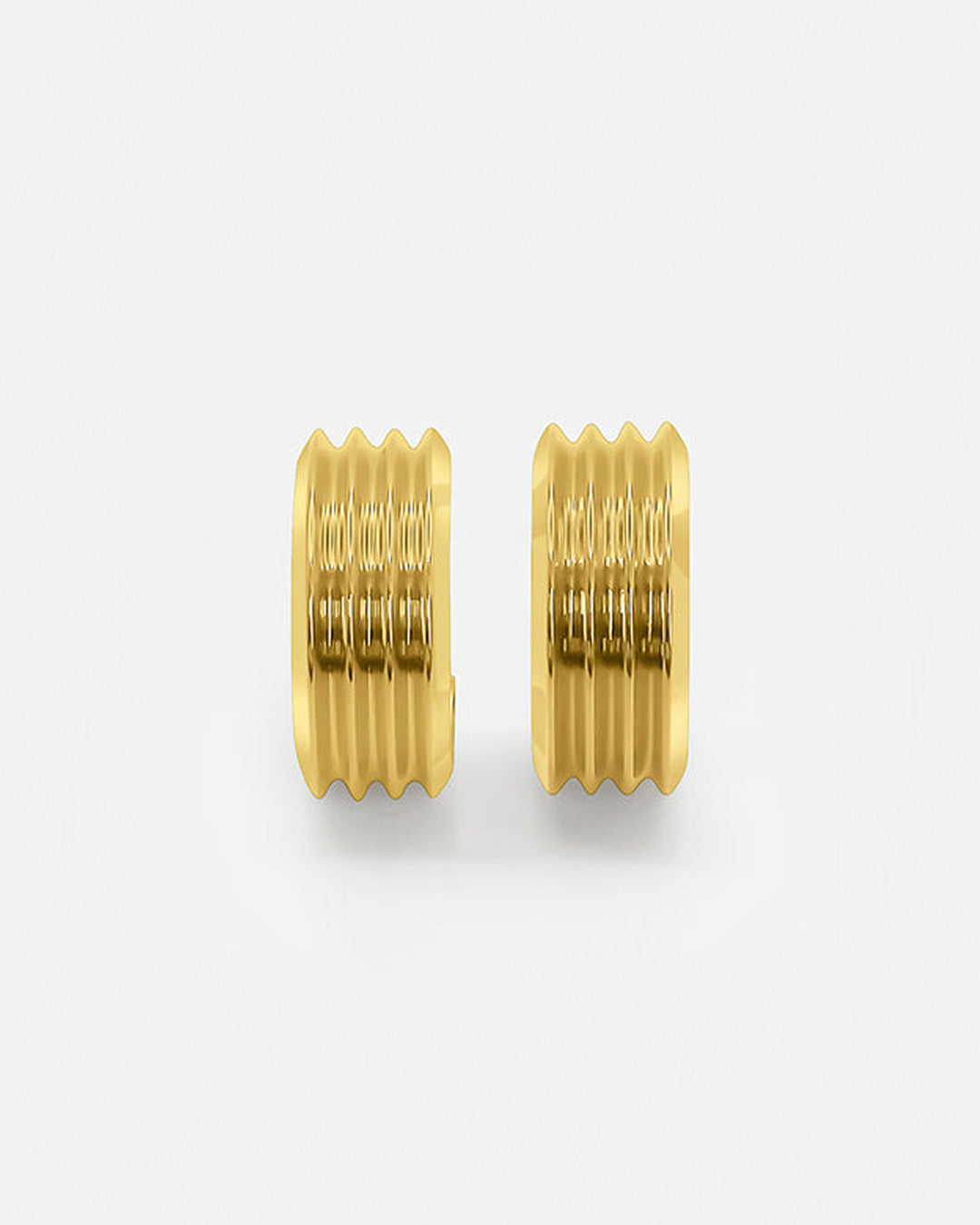 Mini Ribbed Hoop
