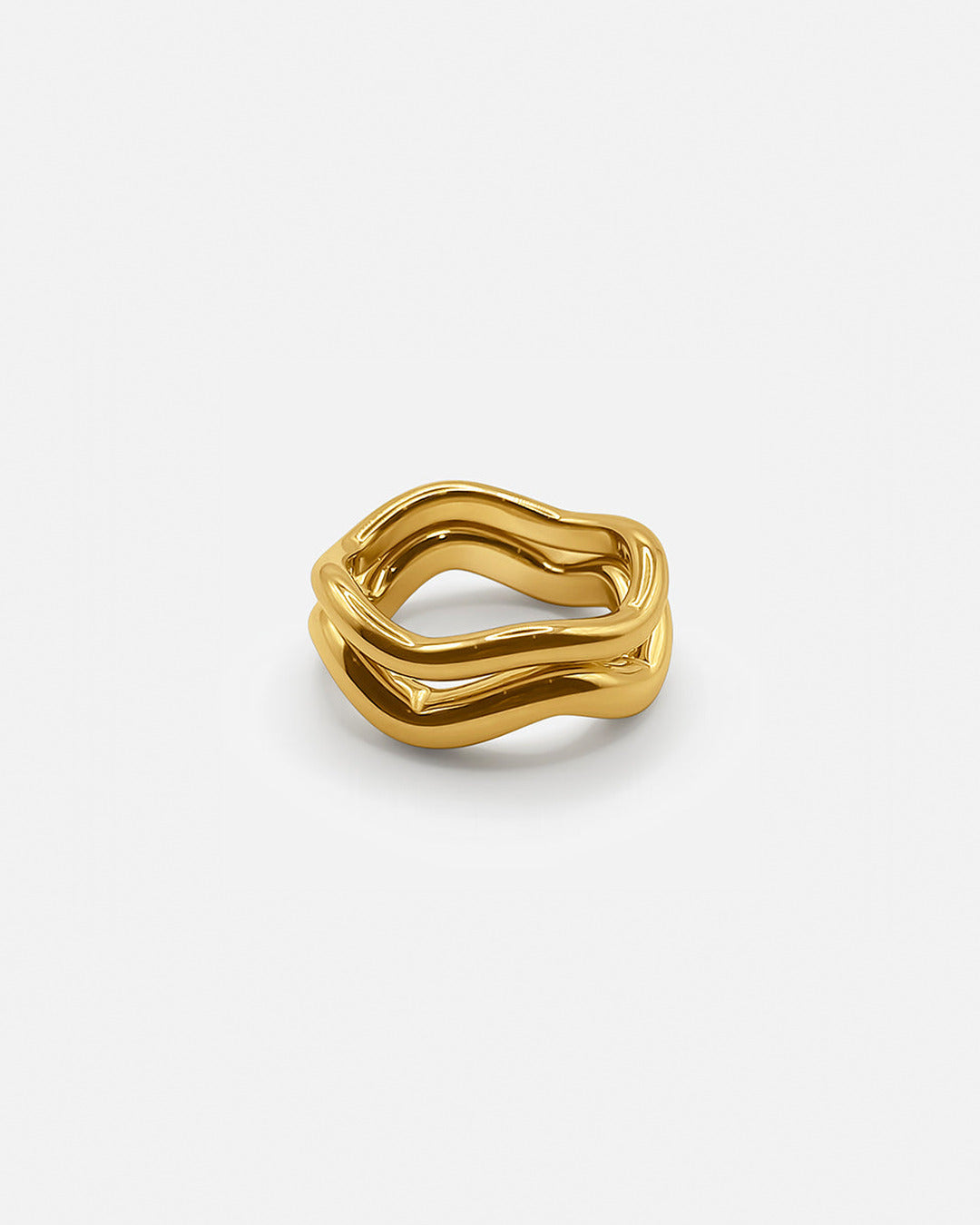 Wave Ring - Gold