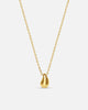 Mini Drop Necklace Gold