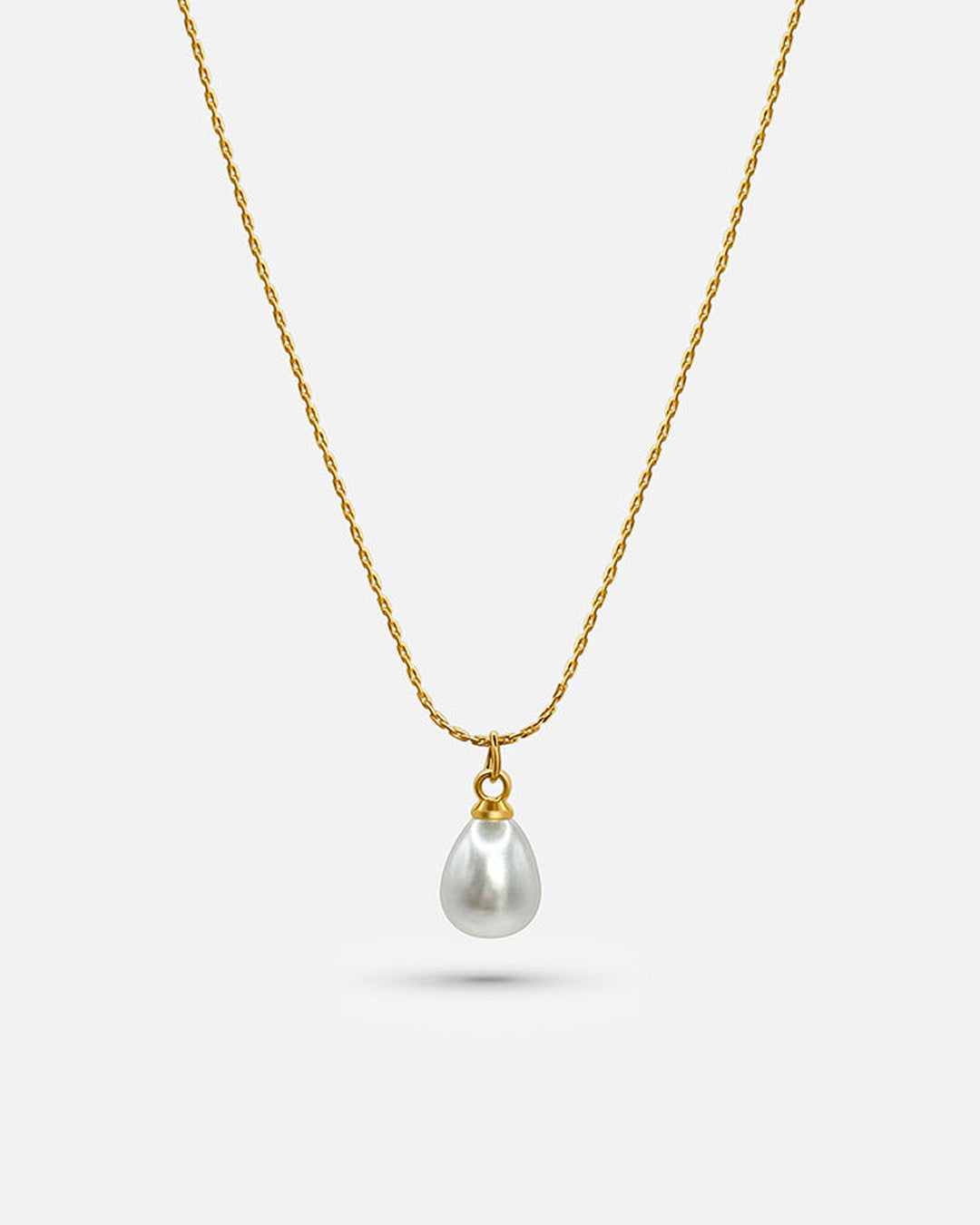 Mini Pearl Drop Necklace
