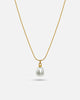 Mini Pearl Drop Necklace